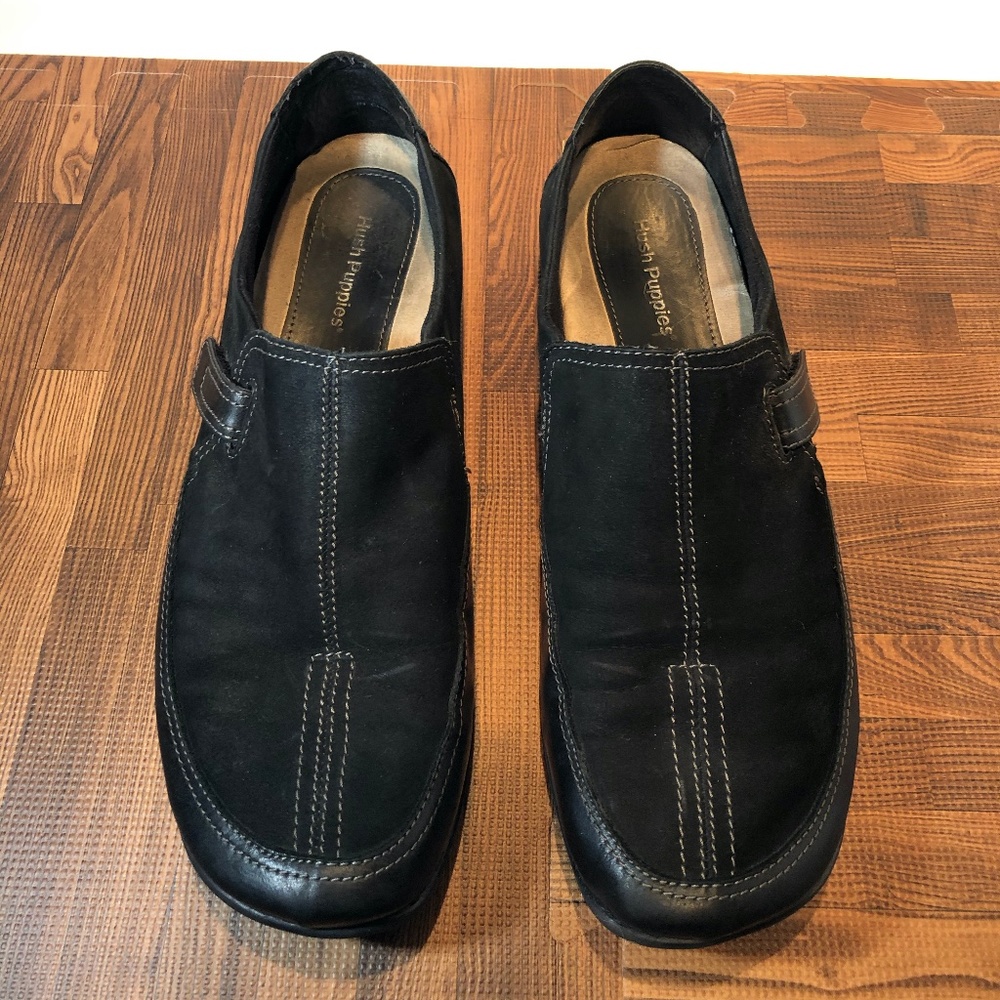 Hush Puppies Women's Perspective Slip On Black 10M